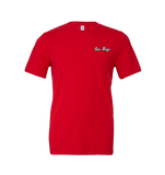 Racing Flags Tee (Vintage Red) – Unisex