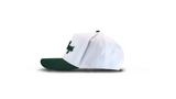 Gas Boys Signature Snapback – White & Forest Green