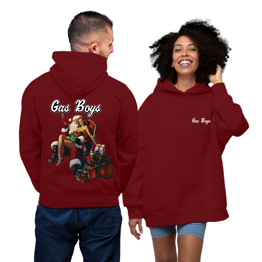 DEAR SANTA (CARDINAL RED HOODIE)