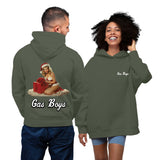 SANTA BABY (MILITARY GREEN HOODIE)