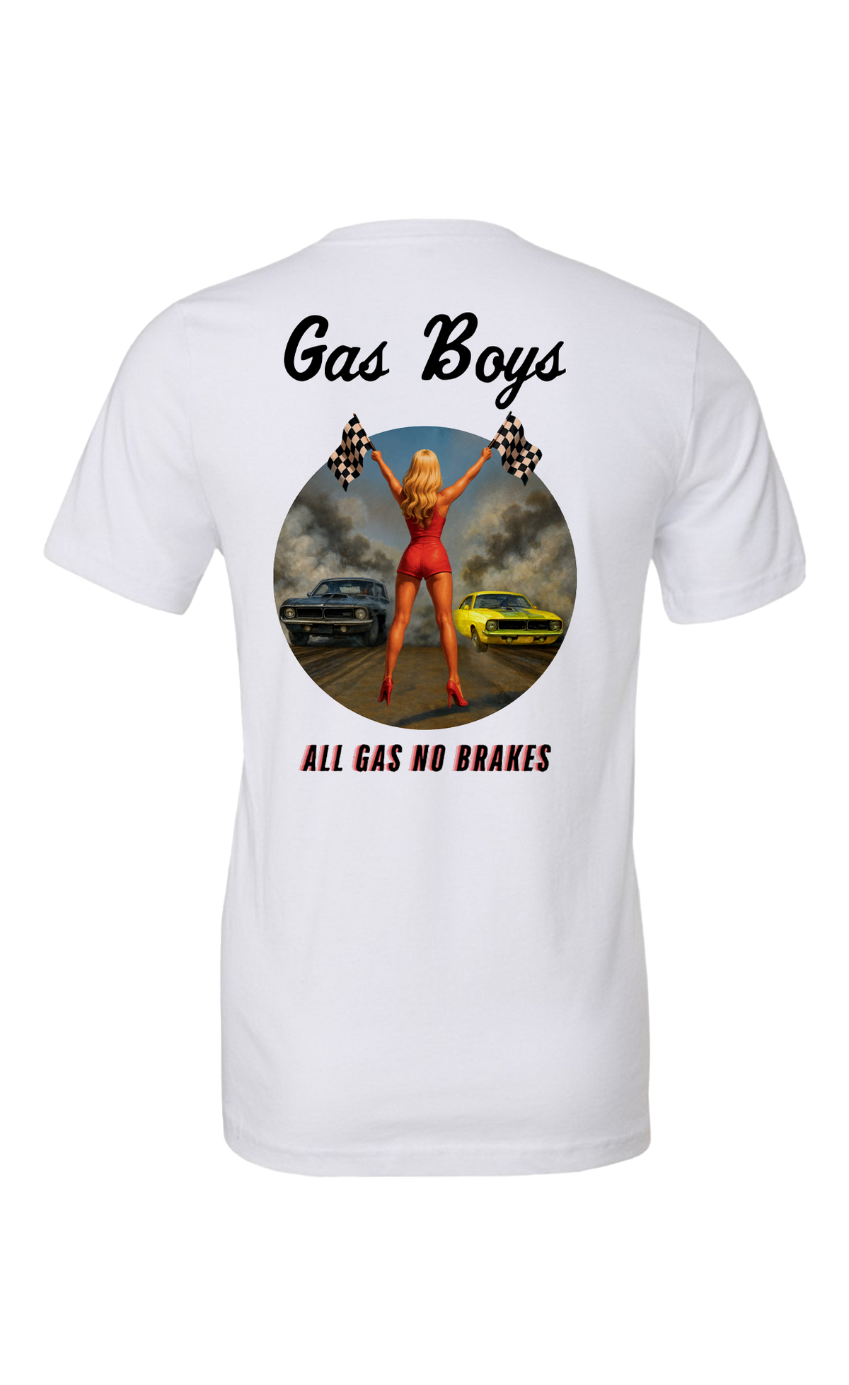 Racing Girl Tee (White)